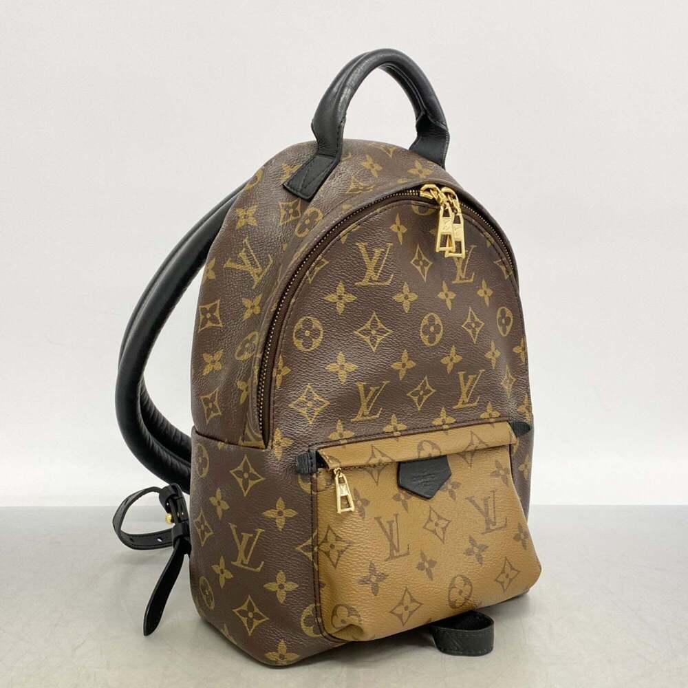 LOUIS VUITTON Brown Monogram Backpack - Picture 2 of 11